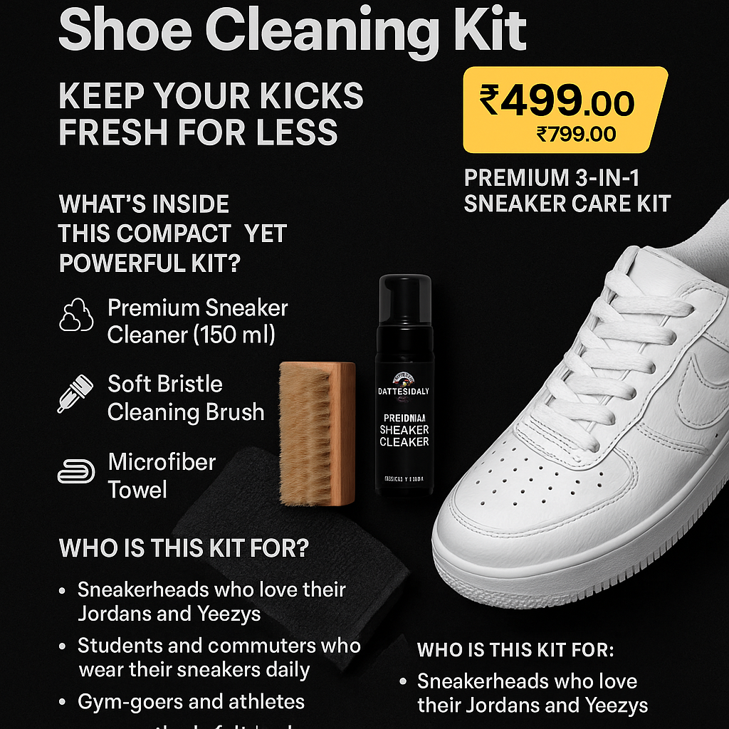 BetterHalf Sneaker/Shoe Cleaning Kit – Keep Your Kicks Fresh for Less