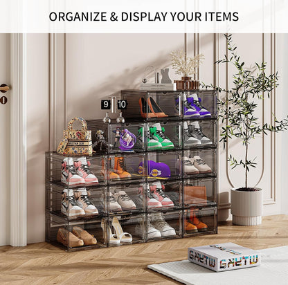 Organize, Protect, and Elevate Your Footwear with Better Half Shoe Crates.
