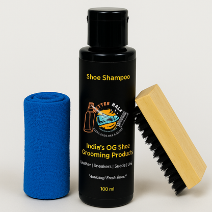 Better Half Premium Shoe Shampoo Kit – Ultimate Cleaning & Care Combo for All Materials